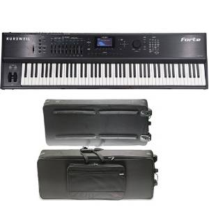 Kurzweil Forte 88 Key Fully-weighted Hammer-action + Carrying Bag with Wheel