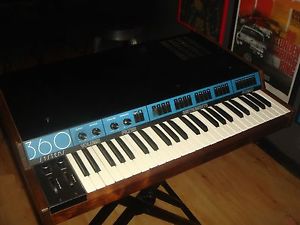 1982 Vintage 360 SYSTEMS KEYBOARD SYNTHESIZER with MIDI and ANVIL CASE Reduced!!