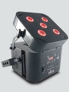12 Chauvet Freedom Par Quad 5 Wireless Battery Powered Uplights