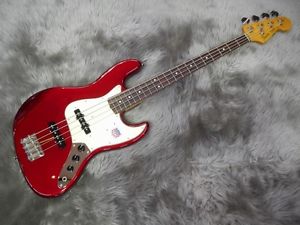 Fender Japan JB62-US Jazz Bass Red Alder Body Used Electric Bass Guitar Deal F/S