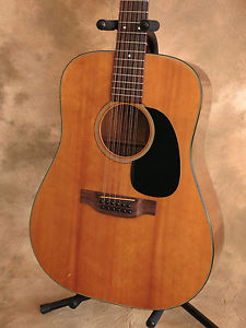 Vintage 1978 Martin D12-18 12 String Acoustic Dreadnought Guitar w Original Case