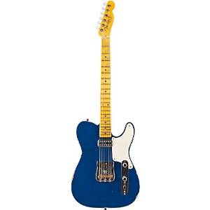Fender Custom Shop Caballo Tono Telecaster Electric Guitar Aged Lake Placid Blue (Aged Lake Placid Blue)