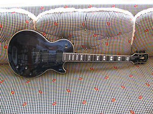 Near Mint Epiphone Les Paul Custom Prophecy Plus EX - Midnight Ebony