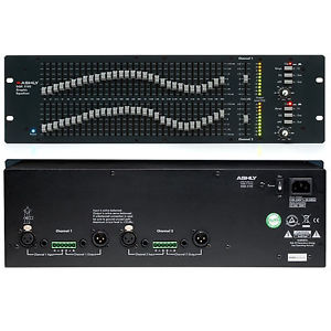 Ashly GQX-3102 2 Channel 31Band EQ 2 Color LED Display Processor $20 Instant Off