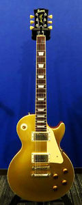 Vintage Burny RLG Gold Top Super Grade LP Type MIJ Electric Guitar Made in Japan