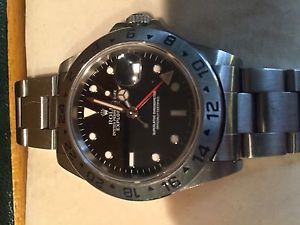 Rolex Explorer II, Automatik, Stahl, Ref: 16570, Box und Papiere