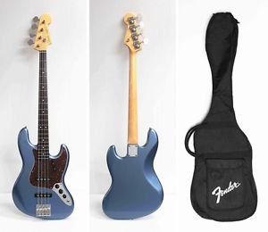 Fender Japan JB62 Jazz Bass Mod Old Lake Placid Blue Used Electric Bass Guitar