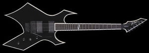 B.C. Rich Warlock Deluxe Electric Guitar Used W/case- NEEDS A NEW BRIDGE PICKUP