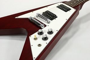 1997 Gibson USA Flying V 67 Cherry Electric Guitar w/Hard Case Free Shipping