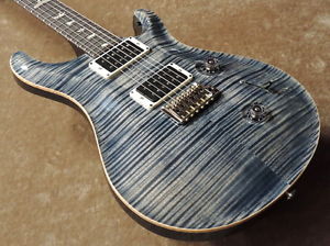 Free Shipping New Paul Reed Smith Custom 24 10 Top Faded Whale Blue Electric