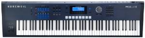 Kurzweil PC3LE8 88 Note Performance Controller and Workstation Keyboard, Light Edition, Hammer Action Keys, Blue and Black