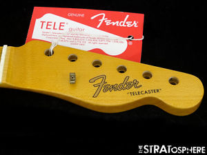 Fender USA Custom Shop Postmodern Relic Telecaster NECK Tele 60s Oval Maple