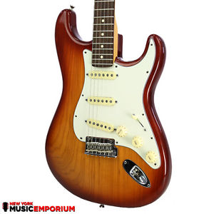 2015 Fender American Standard Stratocaster Strat Sienna Sunburst w/ OHSC