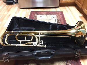 Yamaha Professional Trombone With F Attachment And Hard Case (YSL-640)