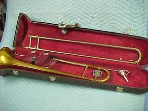 Vintage King 2-B Liberty Trombone, Good Ready to Play Condition.