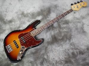 Fender American Standard Jazz Bass Sunburst 2014 Used Electric Bass Guitar Japan