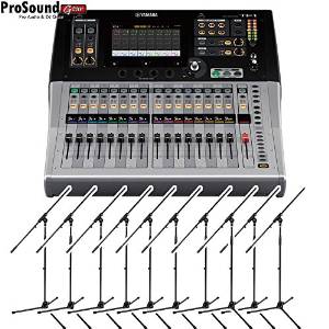 Yamaha TF1 | 16 Channels Digital Mixing Console + 10 Microphones Stand (ProSoundGear)