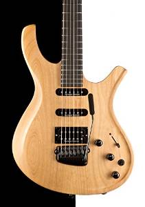 Parker MaxxFly Radial Neck Joint Series DF524NS Electric Guitar, Natural Satin