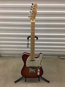USED EXCELLENT Fender American Deluxe Telecaster - Aged Cherry Burst