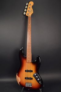 Fender USA Jaco Pastorius Jazz Bass FL/3color Sunburst Electric Free Shipping