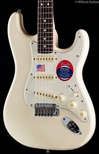 Fender Jeff Beck Stratocaster Olympic White, Rosewood (211)