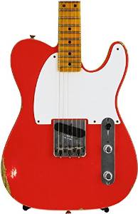 Fender Custom Shop 1955 Relic Esquire 2015 Ltd. Ed. - Faded Fiesta Red