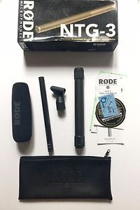 RODE NTG3B B&H Signature Series Shotgun Microphone with Windshield & Accessories