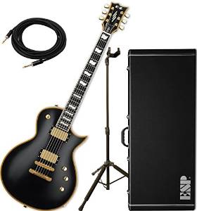 ESP E-II Series Eclipse DB VB Electric Guitar w/Hardshell Case, Stand, and American Stage Cable
