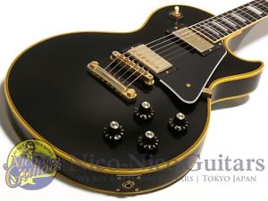 Gibson 2016 Historic 1974 Les Paul Custom  (Ebony Black) Electric Free Shipping