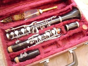 Vintage Richard Keilwerth Sax Fingering Clarinet - Lovely Stylized Wood Clarinet