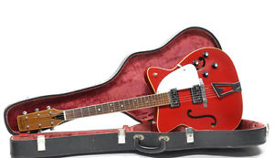 1967 Martin GT-75 (Red) Vintage Hollow Guitar Free Shipping