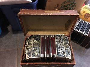 Vintage ELA ELA Bandoneon,  Diatonic Free Reed Instrument, concertina accordion