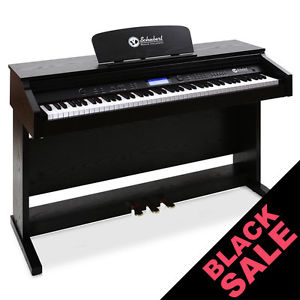 E-PIANO MIDI KEYBOARD KLAVIER SPEICHER AUFNAHME 88 TASTEN DUAL FUNKTION PEDALE