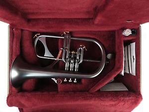 Phaeton 2600 Matte Black Onyx Flugelhorn with Case flugel phtf [119479]