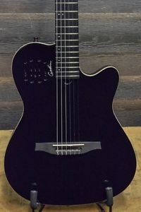 Special! Godin Multiac Nylon Encore GT Black "SF" Cl. Guitar w/ TRIC - #15422117