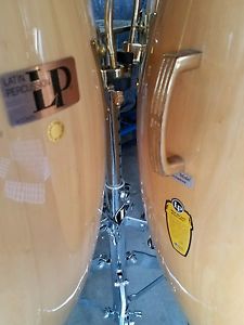 Lp Latin Percussion Conga Set (3) Natural With Stand (11 Inch)