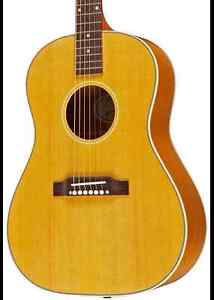 GIBSON - Antique Natural Acoustic/Electric (Free Hard Case Included)