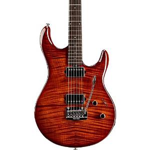 Ernie Ball Music Man BFR Luke III HH Flame Maple Top Electric Guitar Hazel Burst
