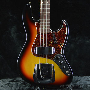 Fender Custom Shop 1964 Jazz Bass N.O.S. -3Color Sunburst- Used  w/ Hard case