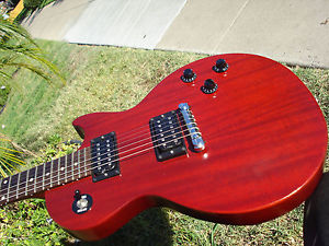 2013 Gibson Les Paul Special Faded Electric Guitar Cherry Satin with Case