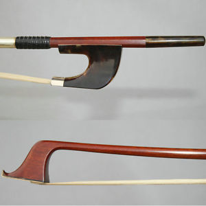 Master Pernambuco Wood Double Bass Bow German Round Stick 740mm 3/4 131.9g