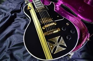 Gibson Les Paul Custom 1973 vintage "James Hetfield" Iron Cross Mod. Electric