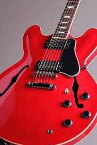 Free Shipping Gibson Memphis Es-335 Block Plain Cherry 2015 Electric Guitar