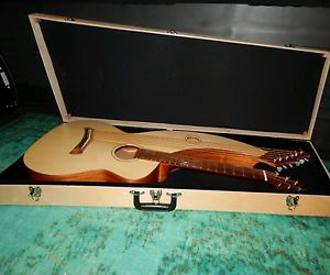 Tonedevil S-12 Symphony Harp Guitar - Englemann / Mahogany - wooden case