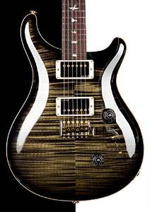 PRS Custom 24 MSL Limited Wood Library, Obsidian Tobacco Burst, Pattern Neck, Flame Artist Top, Korina neck, Green Ripple inlays, Cocobolo board