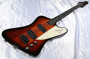 Gibson 1996 Thunderbird IV Vintage Sunburst Neck Repair Used w/ Hard case