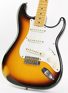 2009 Fender Custom Shop '56 Relic Stratocaster Sunburst W/ Original Case