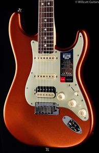 Fender American Elite Stratocaster HSS Shawbucker Autumn Blaze Metallic (435)