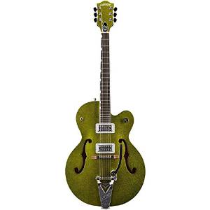 Gretsch Guitars G6120SH Brian Setzer Hot Rod Semi-Hollow Electric Guitar Green Sparkle