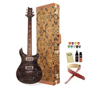 PRS USA Paul's Guitar 10 Top Flame Maple Top Electric Guitar(serial #: 217529), Gray Black